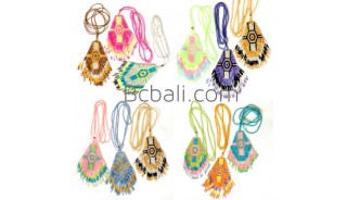 Free Shipping 50 pieces miyuki beads necklace pendant wholesale price